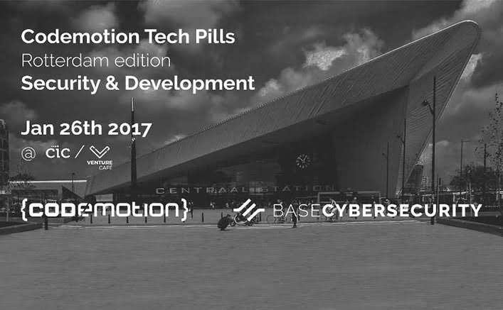Events Codmotion Tech Pills Security Development technology event